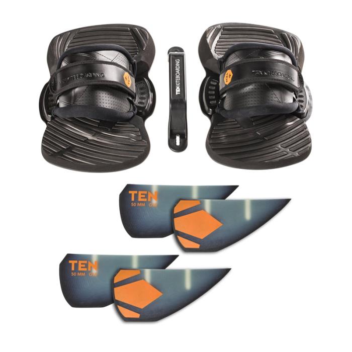 ΣΕΤ ΑΞΕΣΟΥΑΡ ΣΑΝΙΔΑΣ KITESURF TEN (FINS+PADS+STRAPS+HANDLE)
