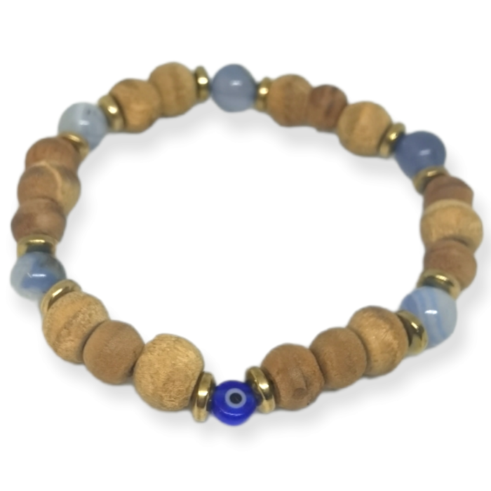 Βραχιολι Ανδρικο Ananna Woodbead #2