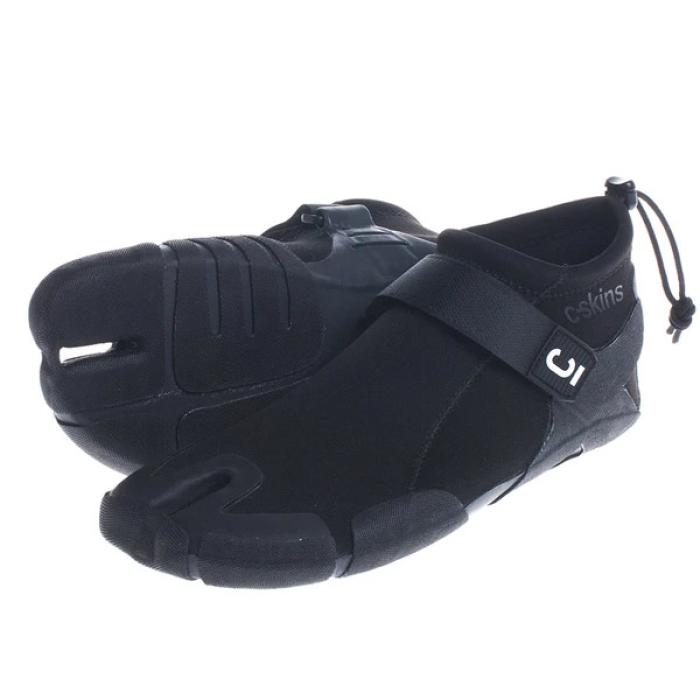 ΜΠΟΤΑΚΙ ΘΑΛΑΣΣΗΣ 2mm C-SKINS WIRED SPLIT TOE BLACK