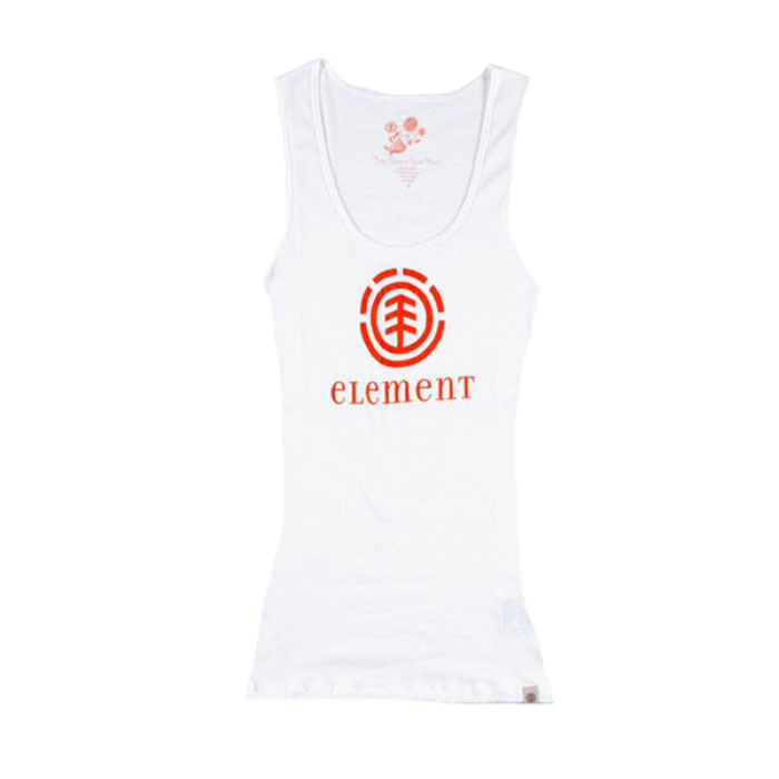 ΜΠΛΟΥΖΑ TOP ELEMENT LOGO WHITE