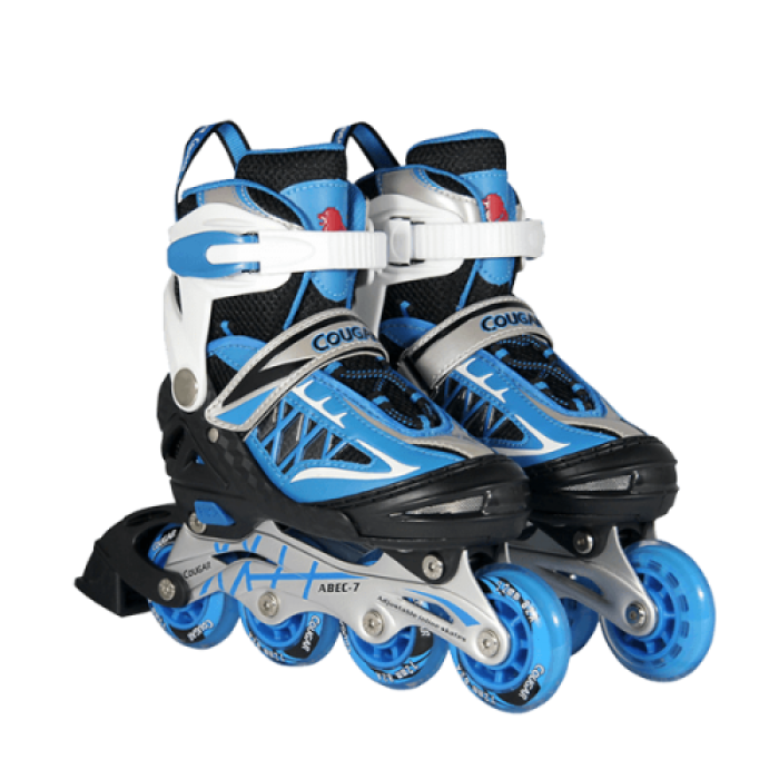 ΠΑΤΙΝΙΑ ROLLERS INLINE SKATE COUGAR NEST X3 MZS851 BLUE (ΕΚΘΕΣΙΑΚΟ)