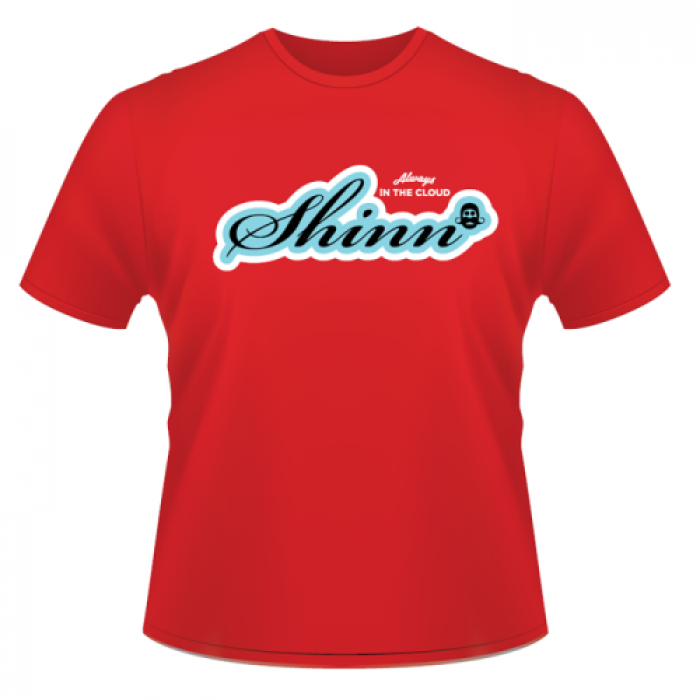 T-SHIRT SHINN ALWAYS IN THE CLOUD RED