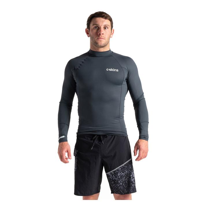 ΛΥΚΡΑ ΑΝΔΡΙΚΗ UV C-SKINS SS CREW NECK SLATE NAVY