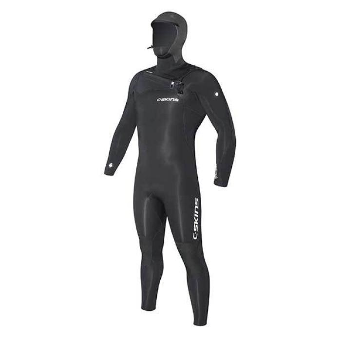 ΣΤΟΛΗ ΘΑΛΑΣΣΗΣ ΑΝΔΡΙΚΗ C-SKINS REWIRED 5/4ΜΜ  HOODED STEAMER BLACK/OLIVE