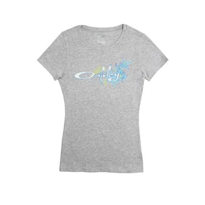 T-SHIRT ΓΥΝΑΙΚΕΙΟ OAKLEY GRAFFITI TEE GREY ΓΚΡΙ