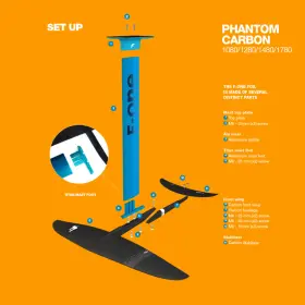 FOIL F-ONE PHANTOM CARBON 1080 - Extreme Spot
