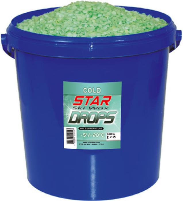 ΚΕΡΙ SNOWBOARD STAR SKI WAX DROPS PLUS [-5/-20°C] 500ΓΡ