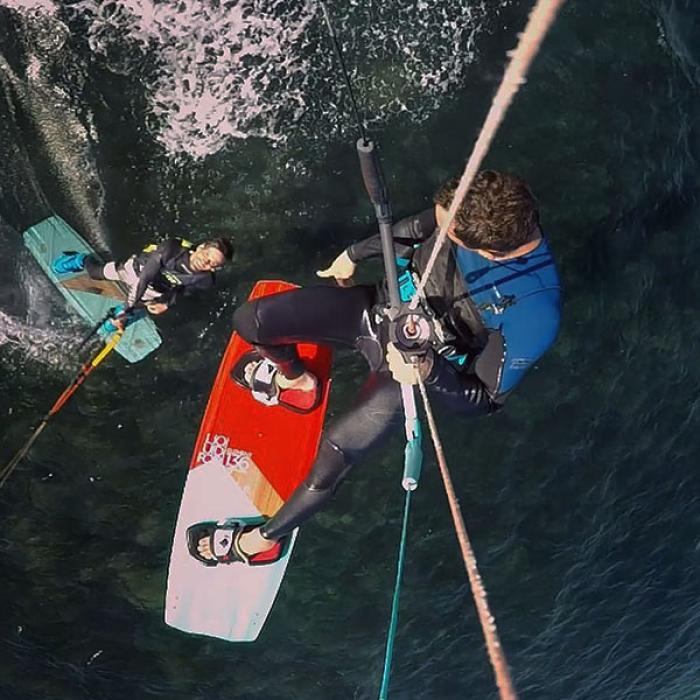 ΒΑΣΗ ACTION CAMERAS ΓΙΑ KITESURF KITE LINE MOUNT GREEN